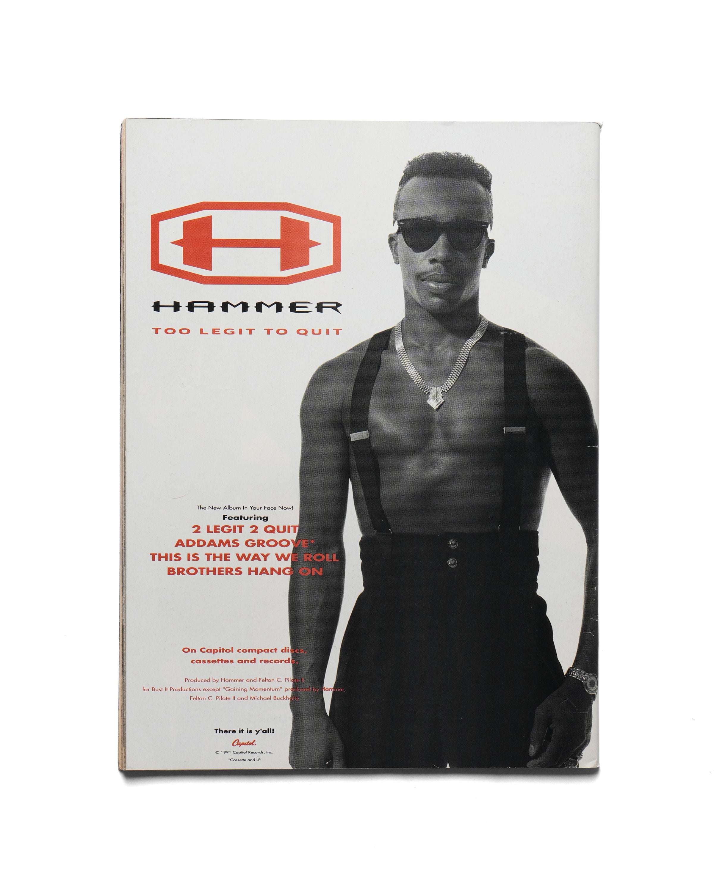 Right On - February 1992 - Back Cover