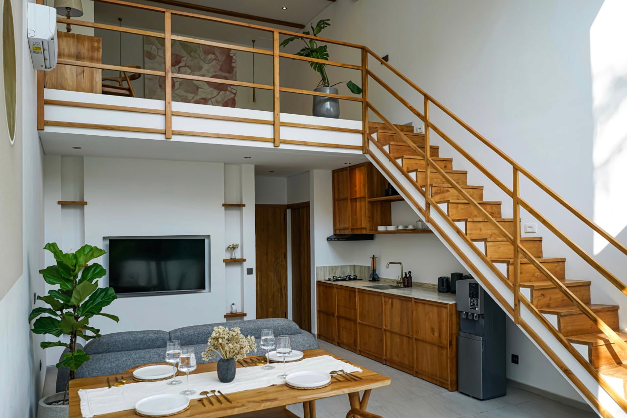 1-bedroom two-storey villas in Pererenan