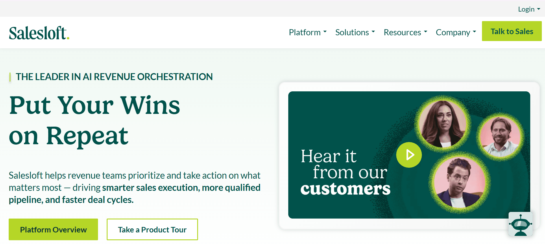 salesloft - Lead Qualification Tools