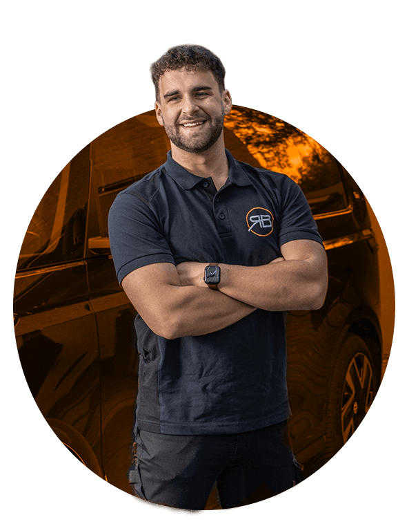 Rens Boijmans aan het werk