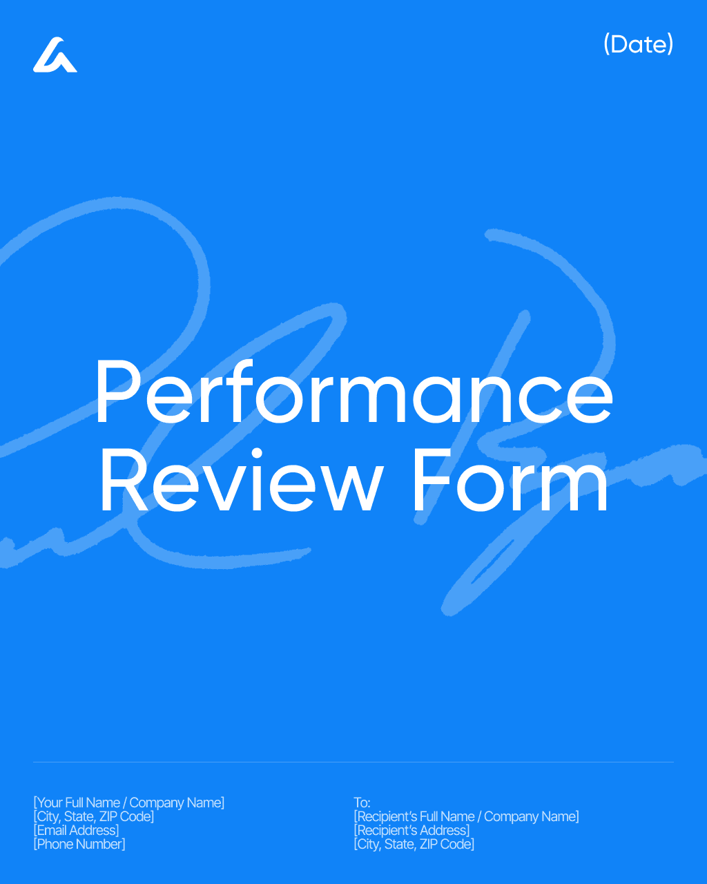 Performance Review Form