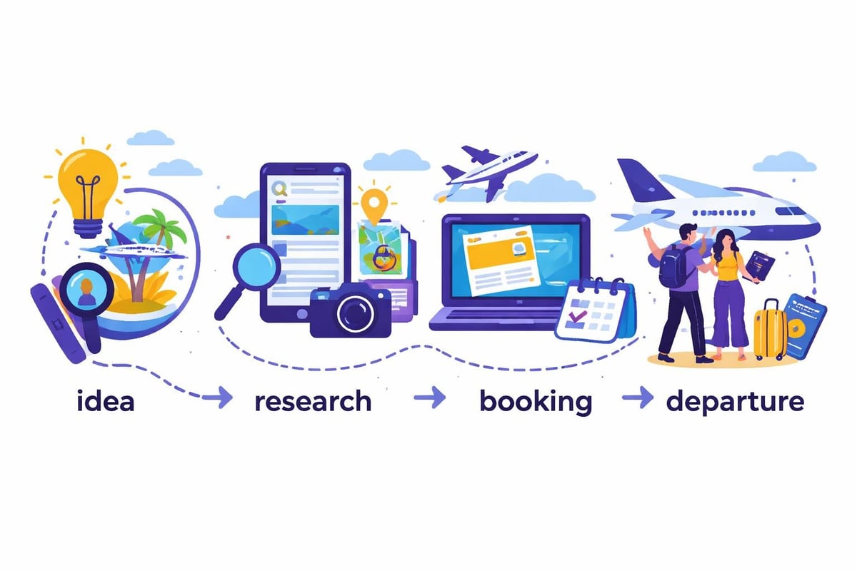 Travel planning workflow