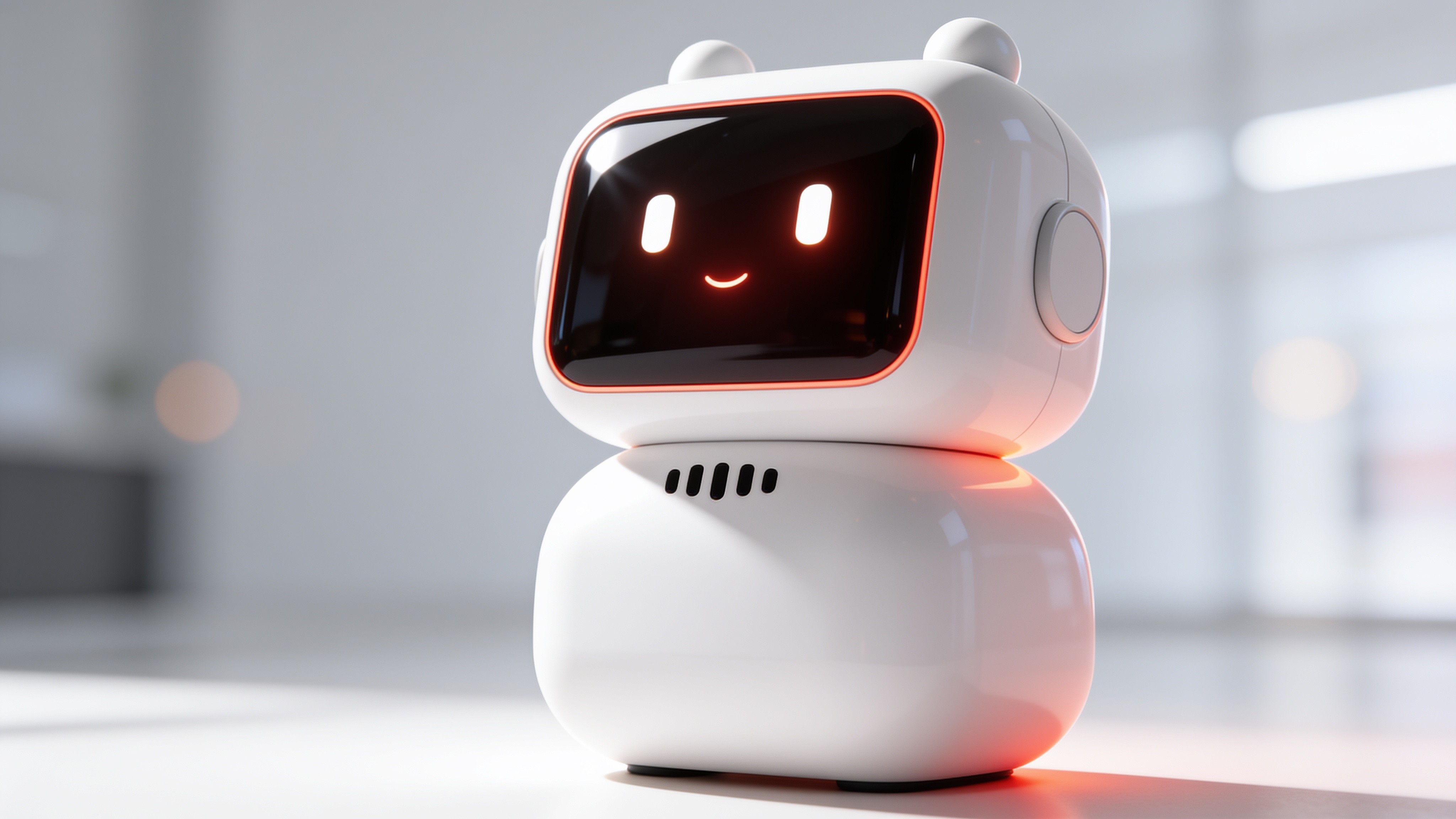 Sonora, a small white voice AI home device