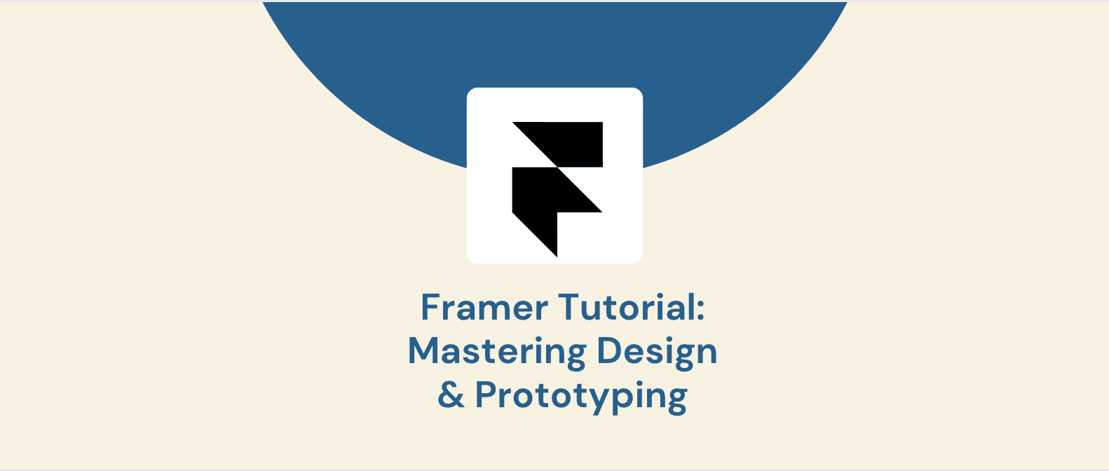 Framer tutorial