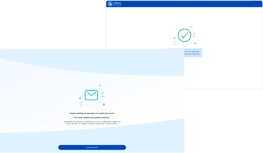 Two screenshots illustrating UI consistency issues in the onboarding flow, displaying different headers and backgrounds despite being part of the same process.