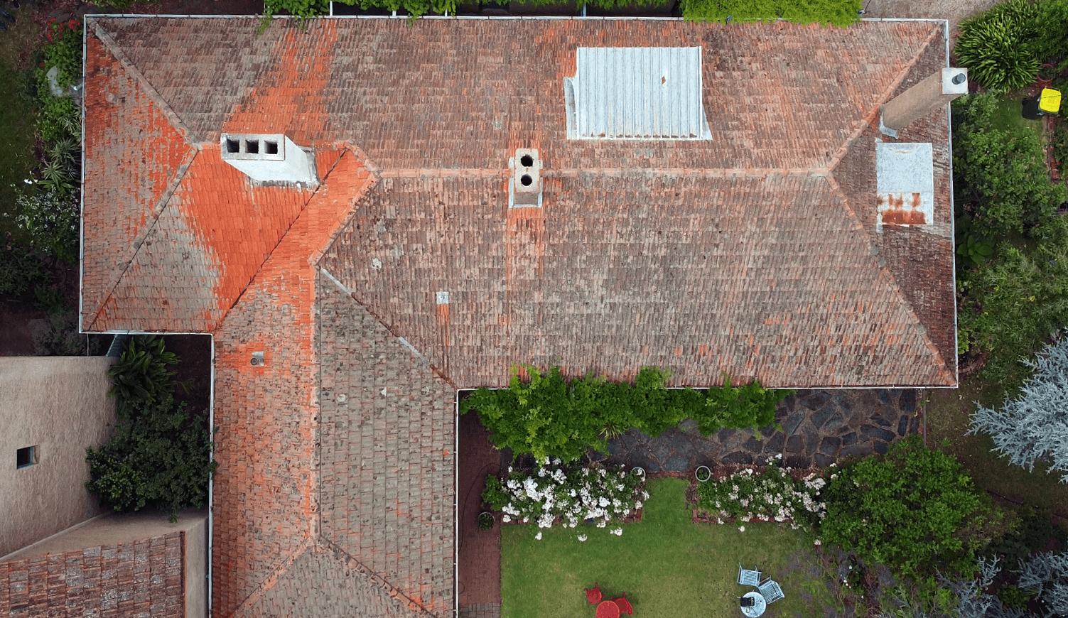 Roof Inspection Top View