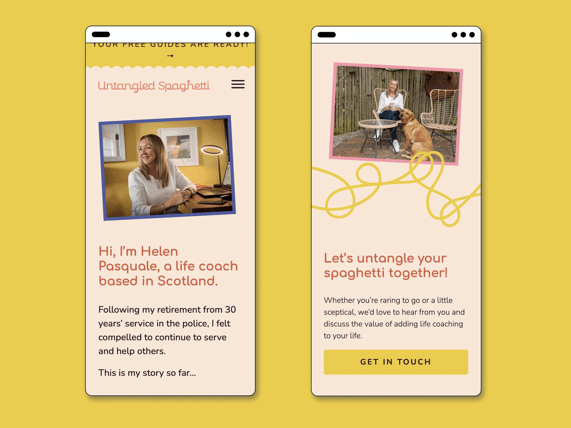 website design for Scottish business