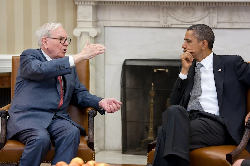 Warren Buffet (Value Belegger) & Barack Obama