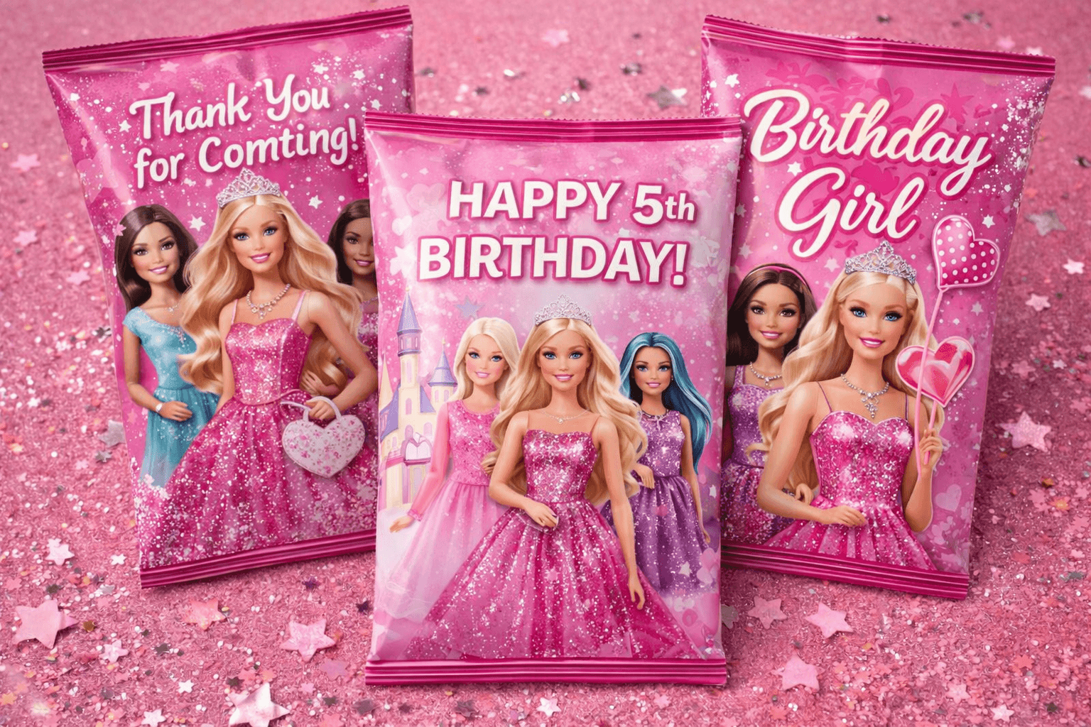 Kids Birthday Party chip bag