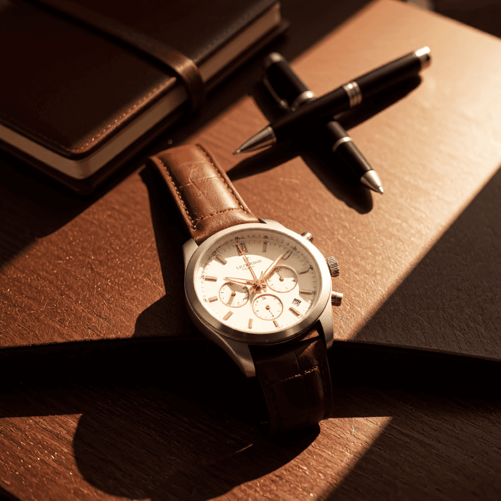 product photography of wristwatch