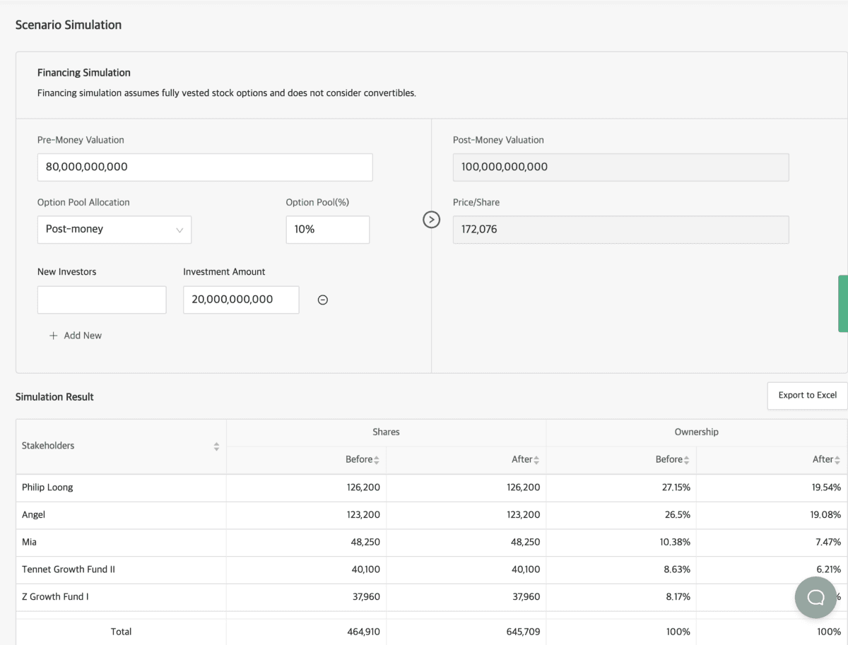 QuotaBook Scenario Simulation