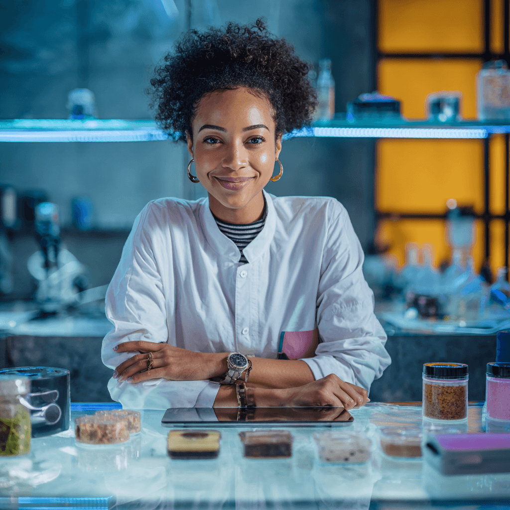 femme africaine scientifique