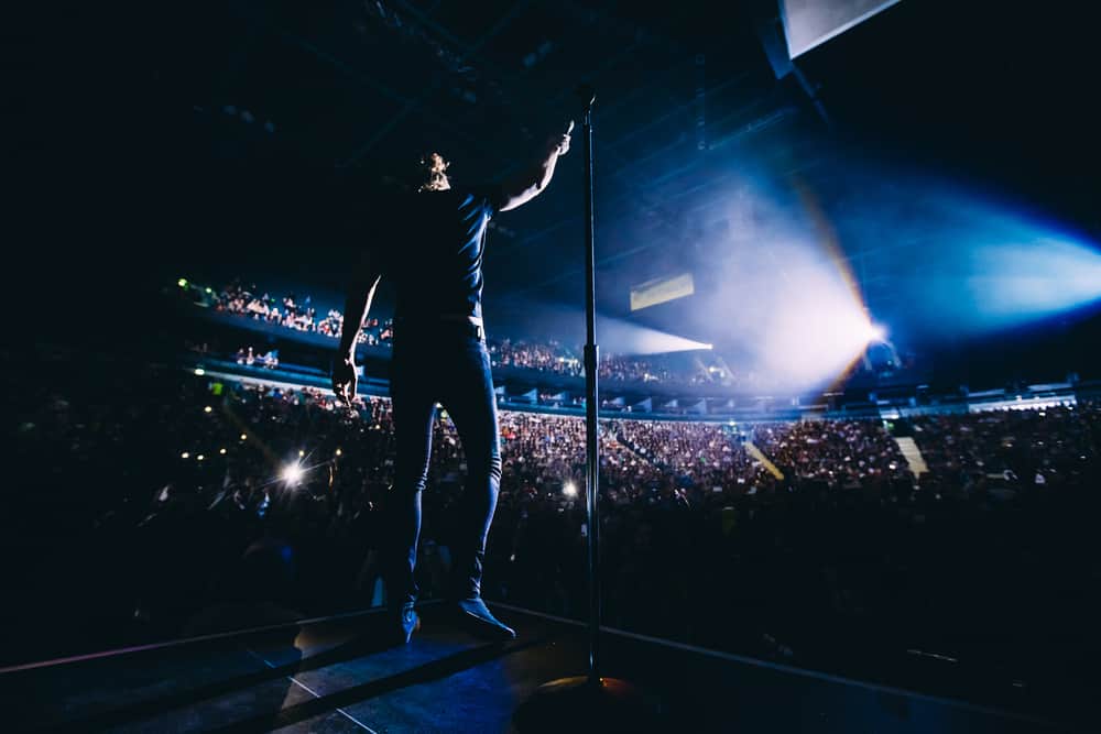 Music tour and prodiction charter aircraft