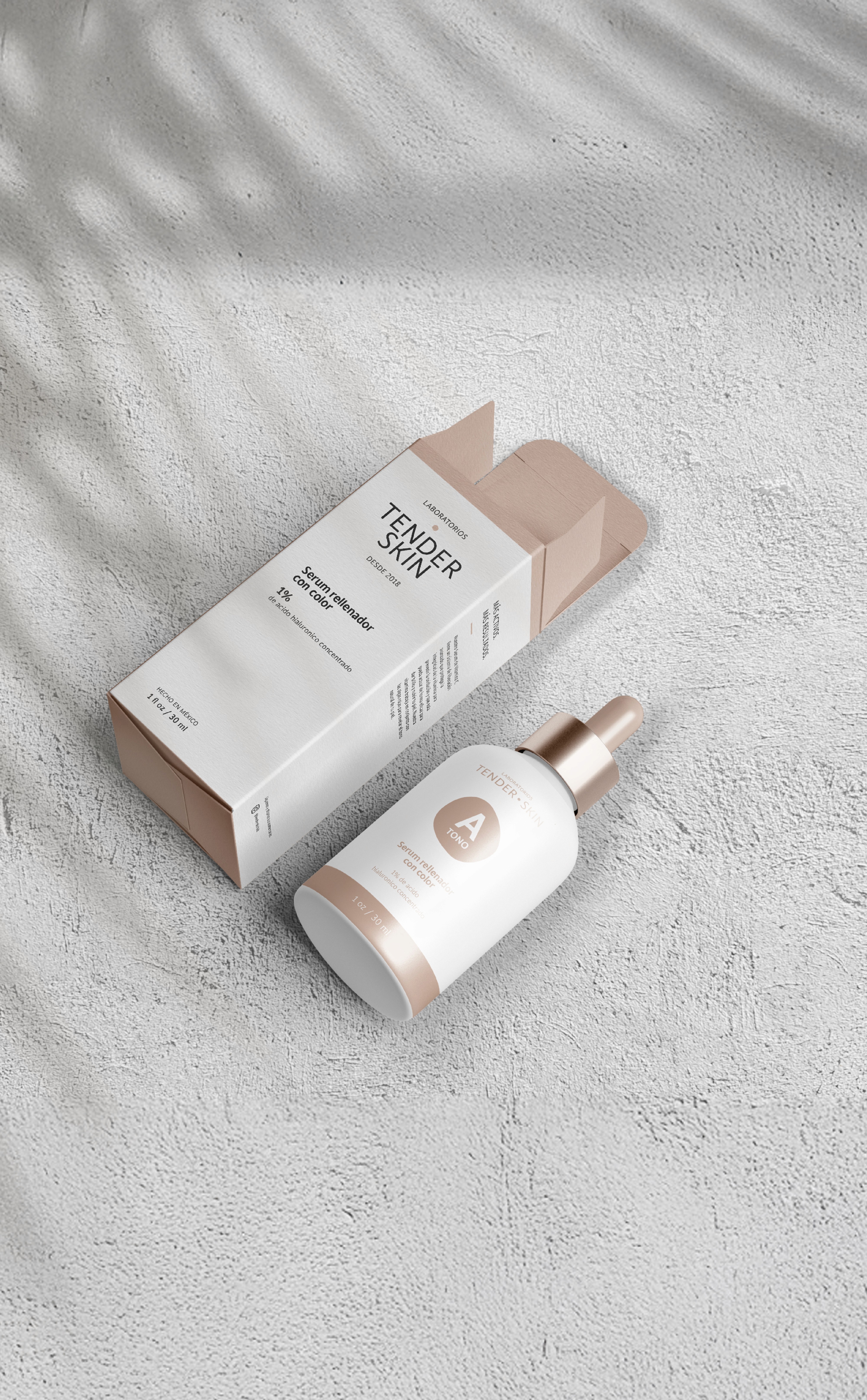 Tender Skin - Visual Identity System - Packaging