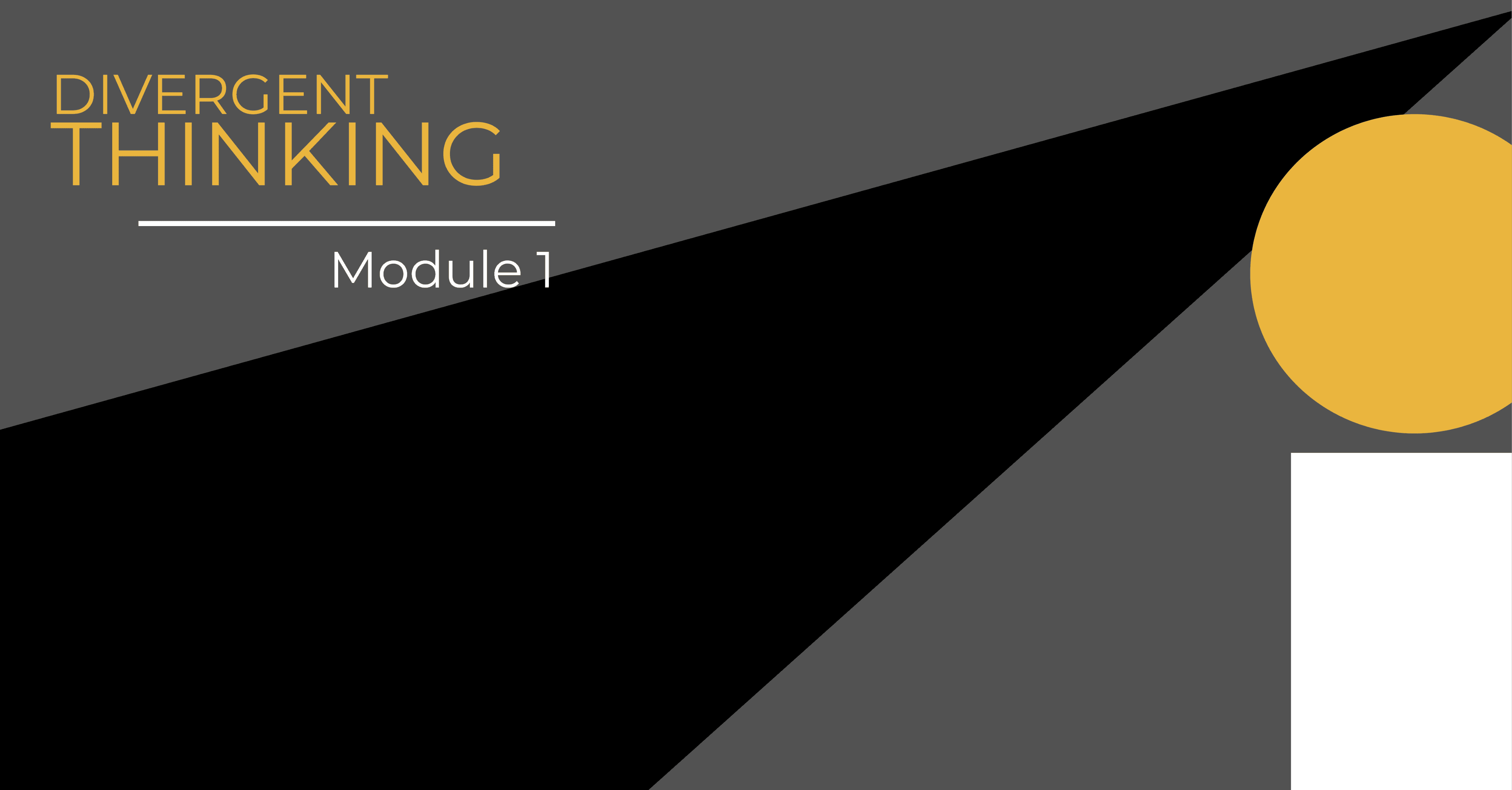 Startup Mojave Divergent Thinking