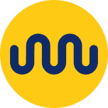 Gelb Blaues Kununu Logo Icon