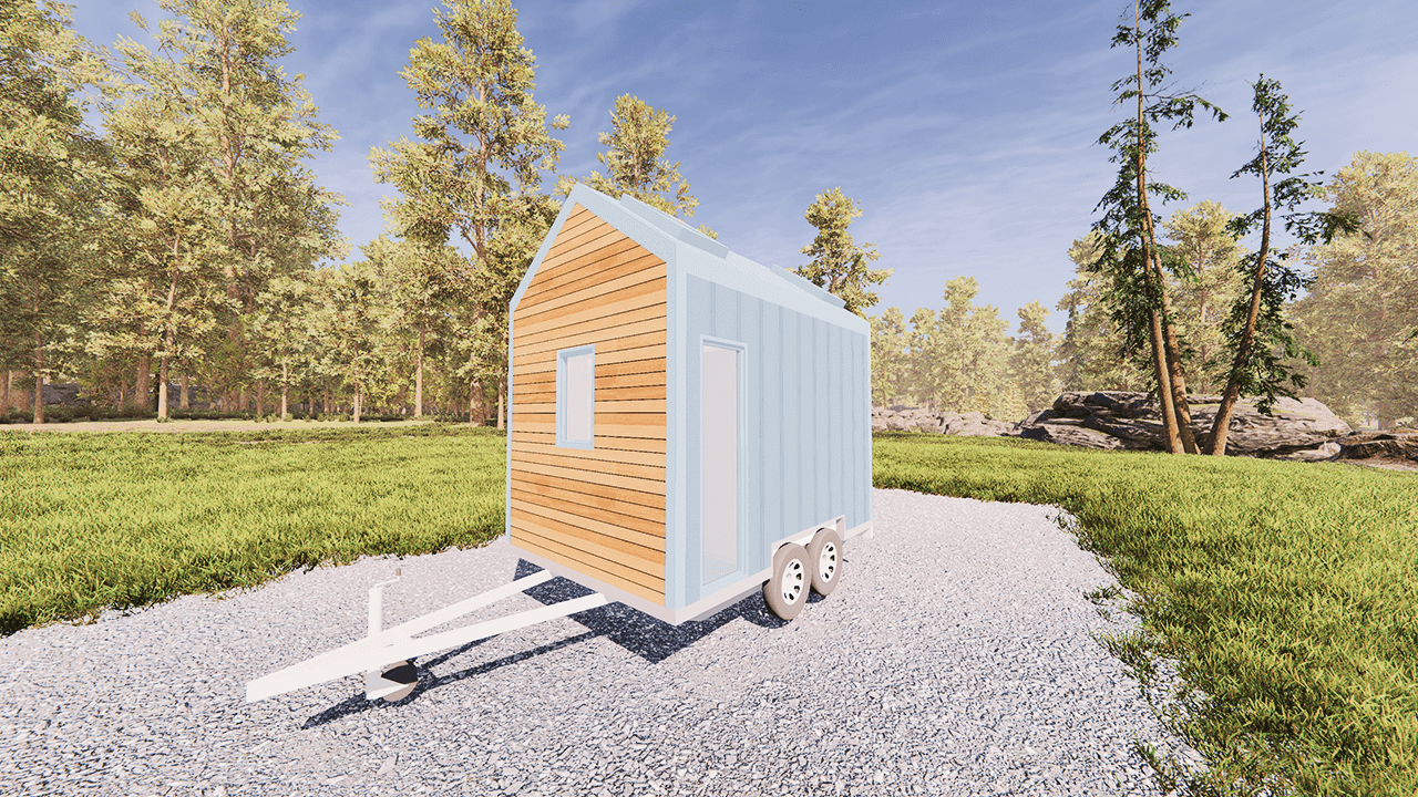 8x12 tiny house with loft