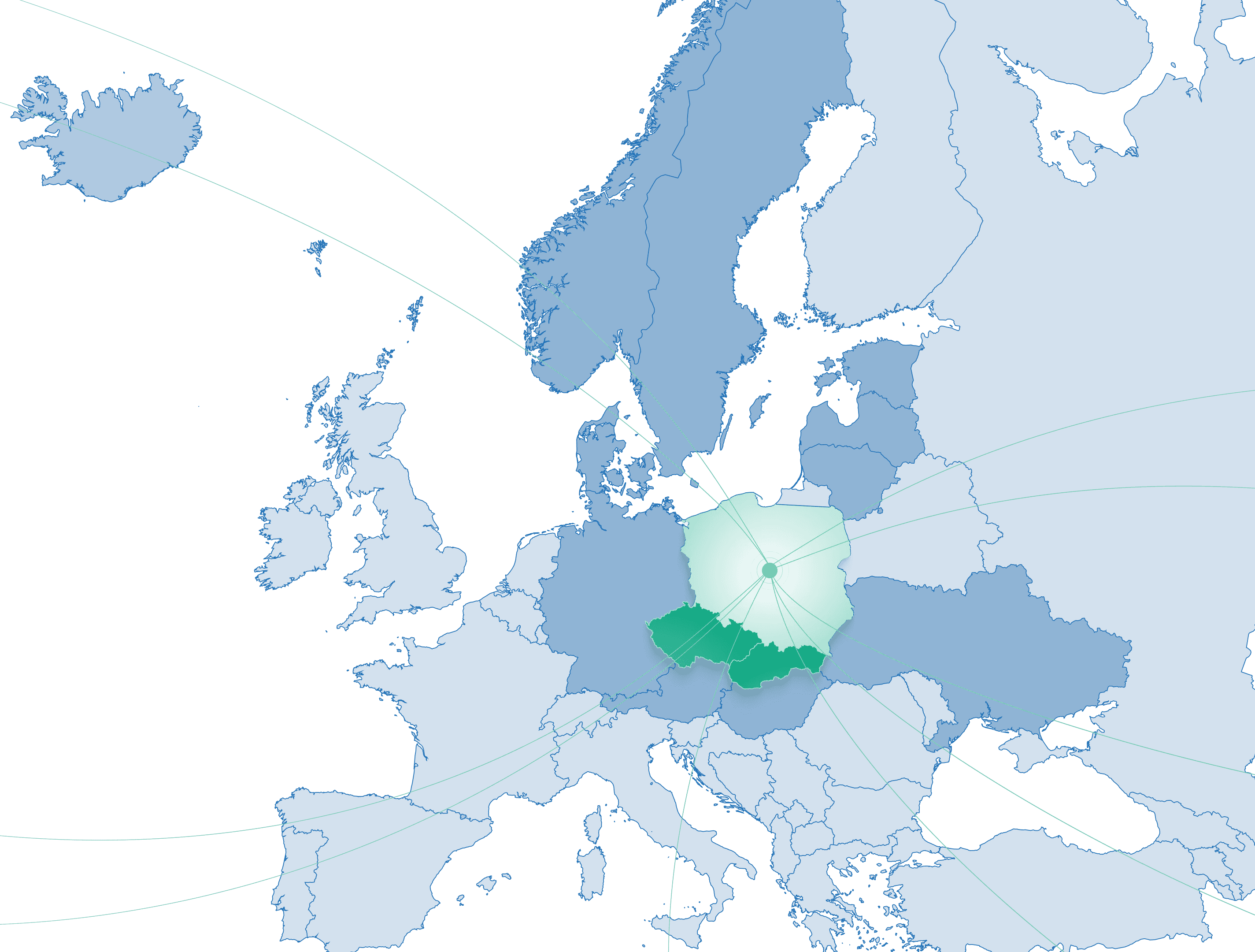 Mapa pokazujaca mniej wiecej obszar naszych dzialan aktualnie