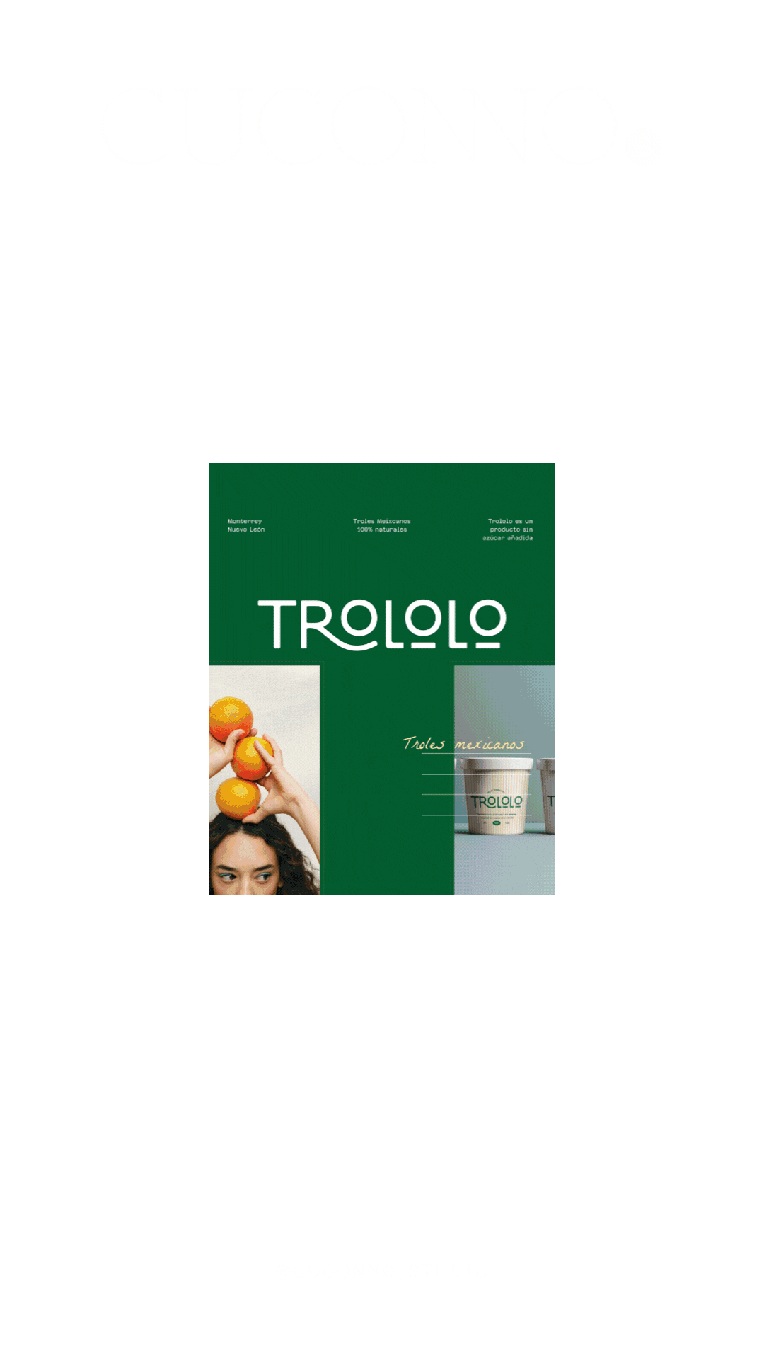 Interactive image with social media designs branded