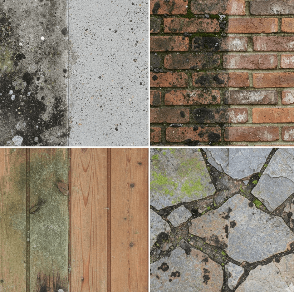 4x4 biological growth removal