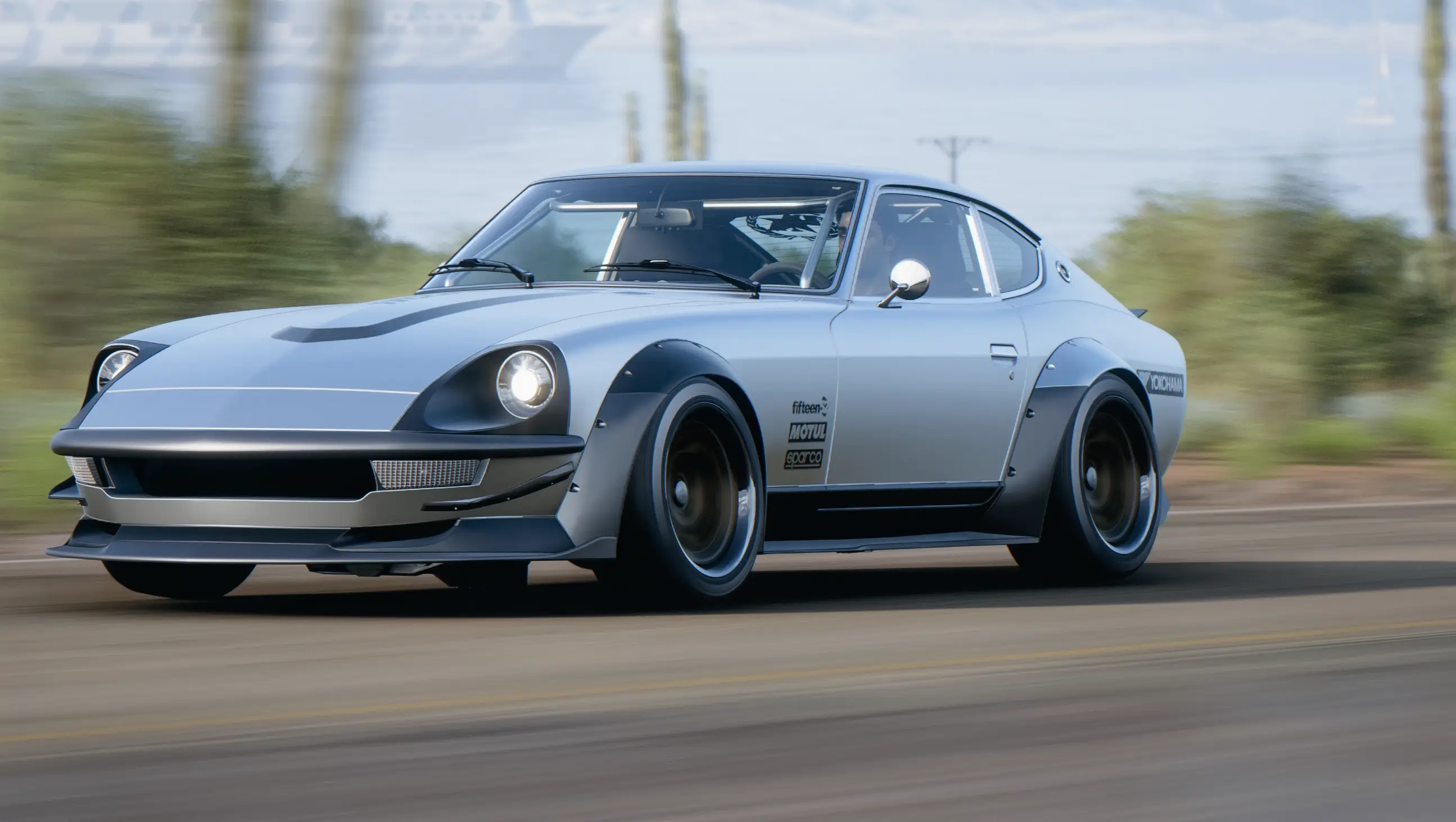 Forsberg Racing Nissan 'Gold Leader' Datsun 280z