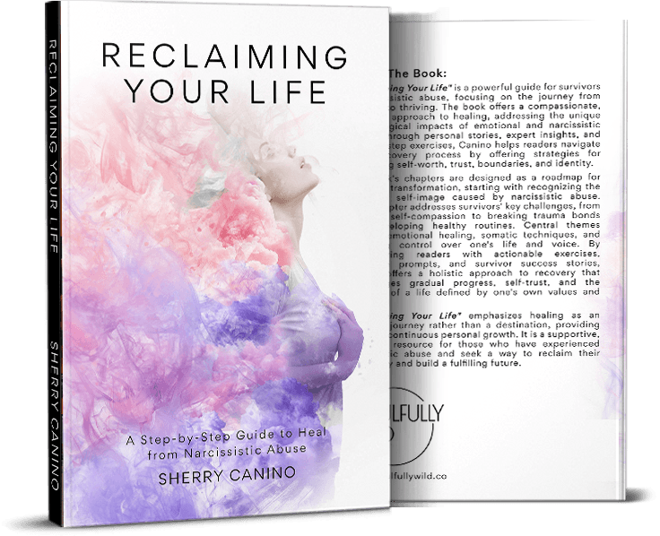 Reclaiming Your Life book cover by Sherry Lou Canino.