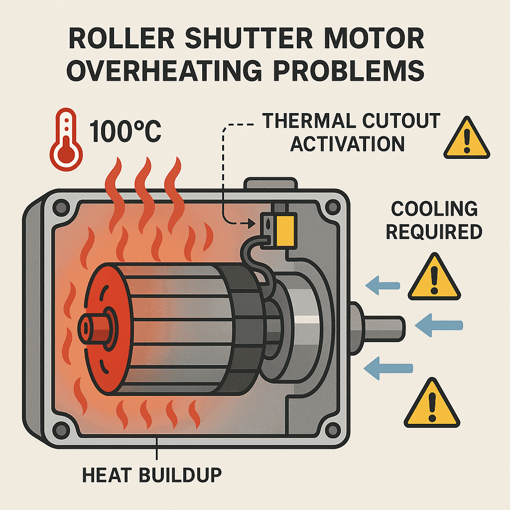 5 Common Reasons Your Roll-Up Door Motor Keeps Overheating and How to Fix Them