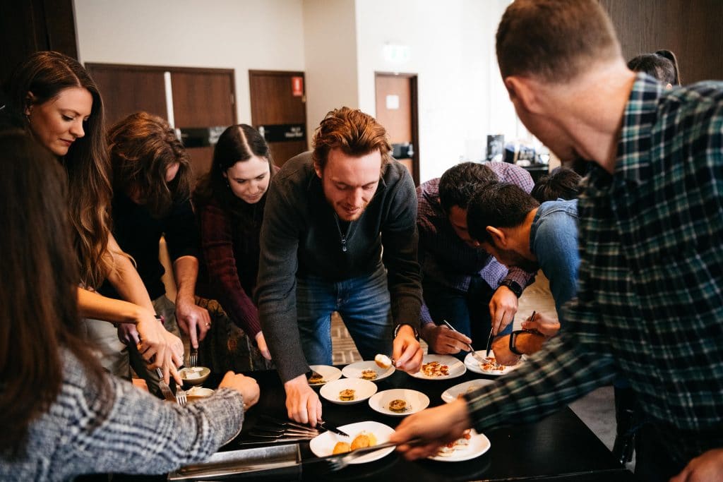Vow team inspects dishes