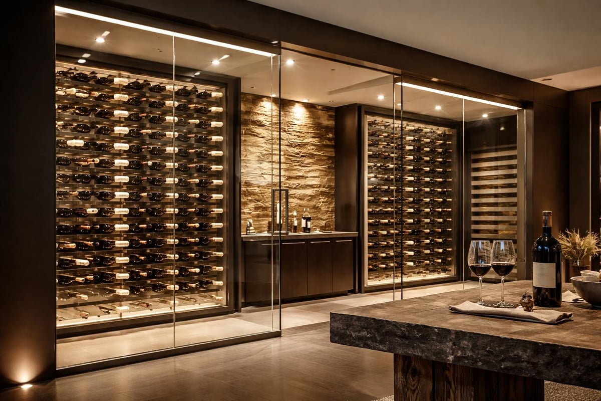 Millesime modern cellar design principles