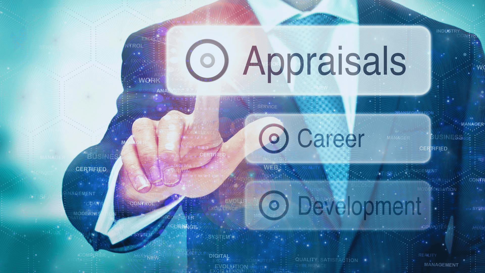 Man clicking on "Appraisals" - 7 Appraisal Data Categories for Better Reviews in 30 Minutes