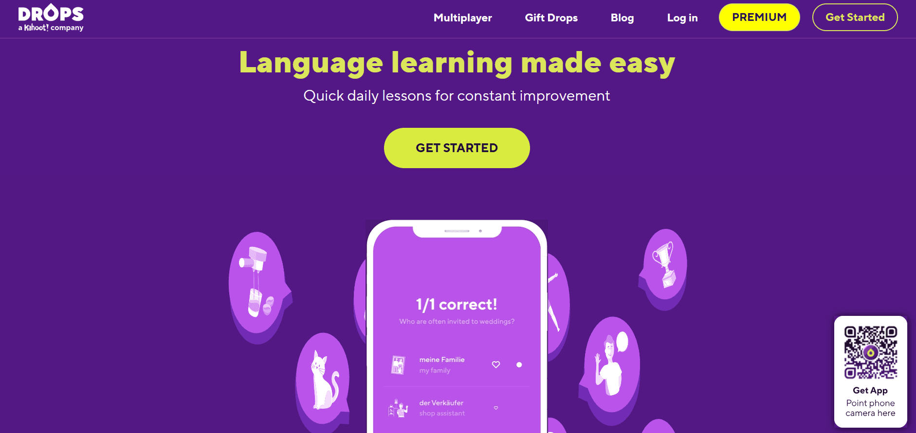 Drops - Best Apps for Learning Russian