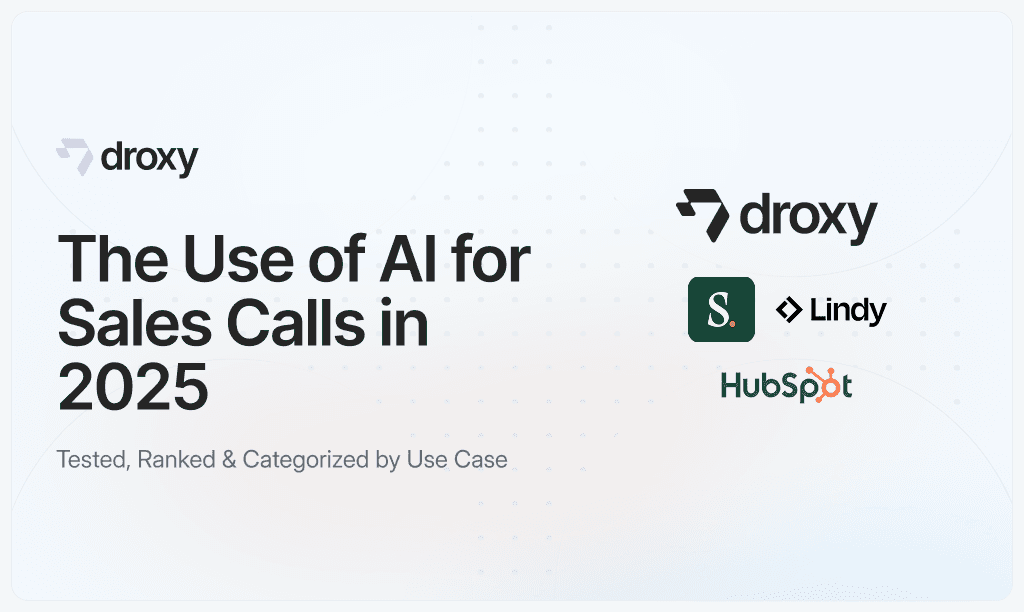 The Use of AI for Sales Calls in 2025
