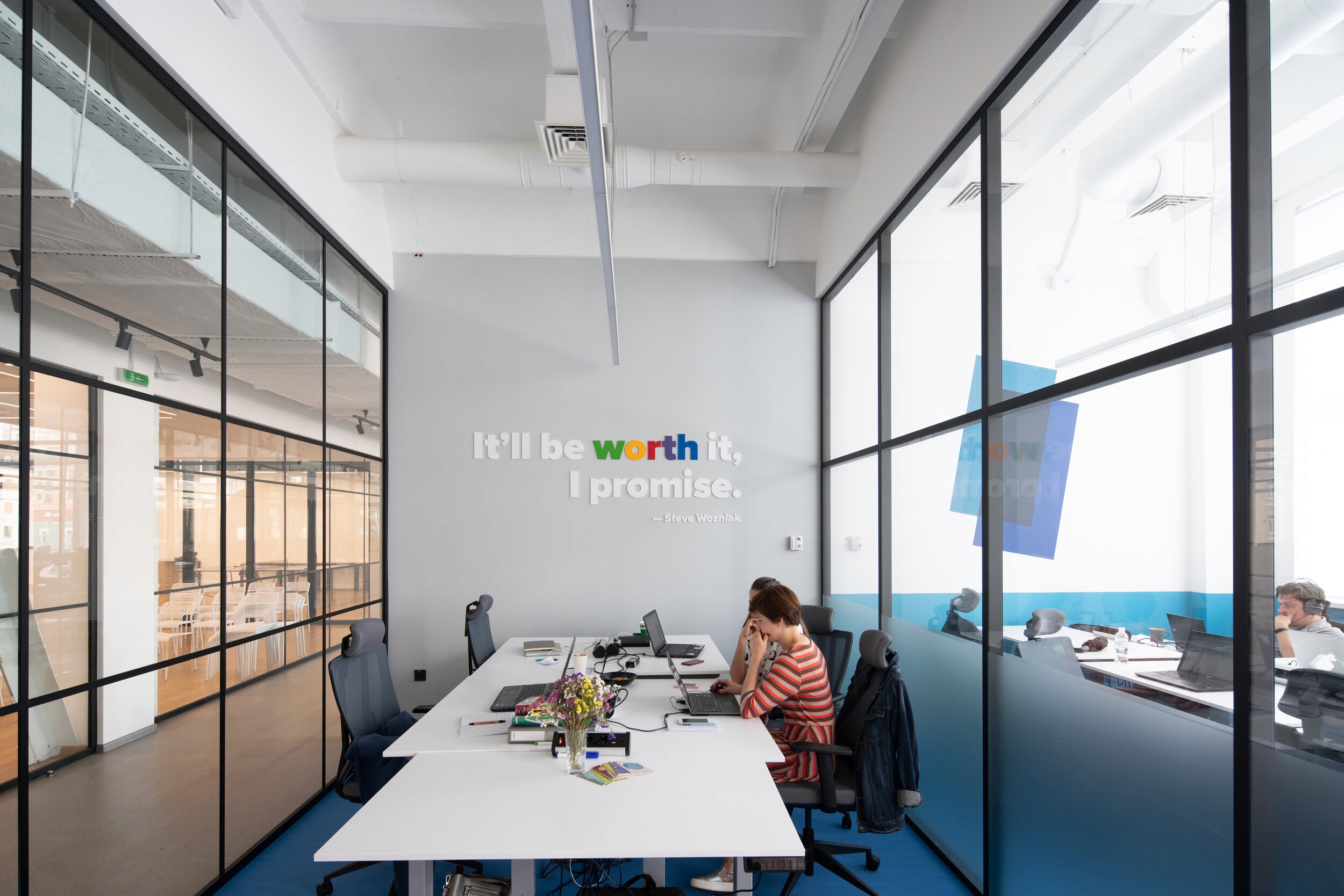  Wozniak Team room in Kyiv Hub 