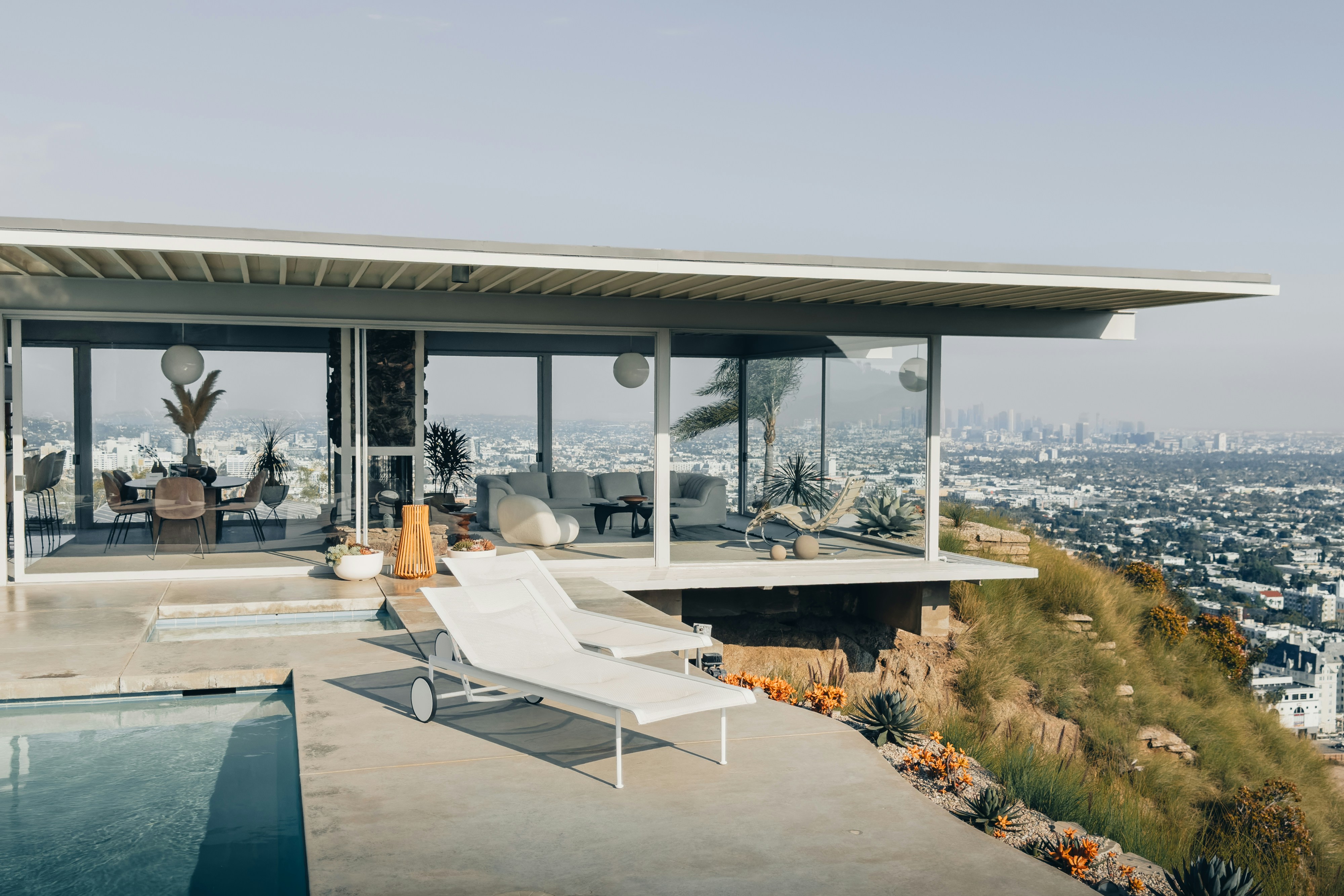 California hillside home in a high fire-threat area that may qualify for SGIP resiliency incentives