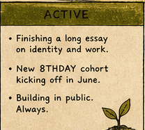 Now active column