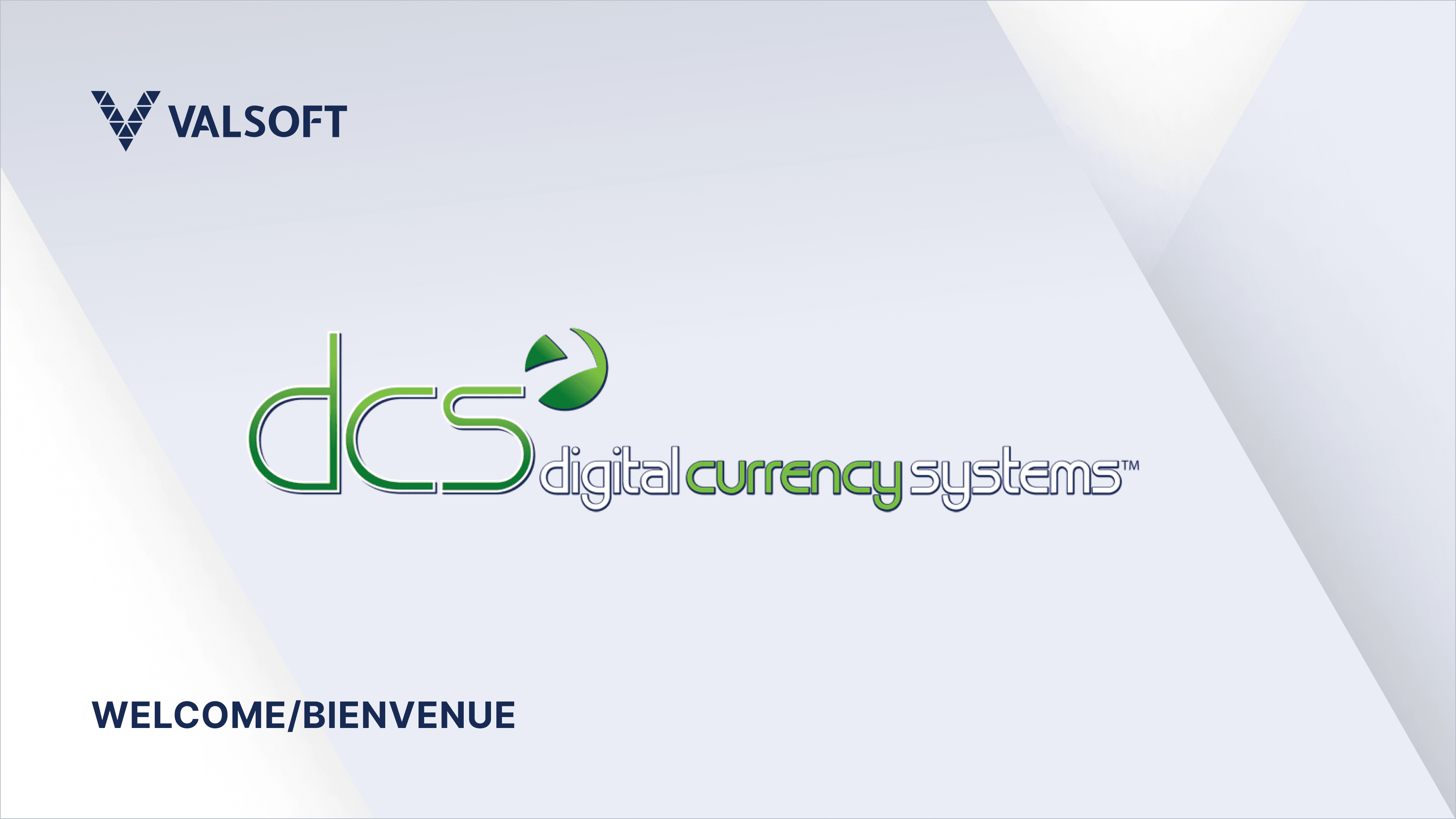 DCS systems logo and Valsoft logo