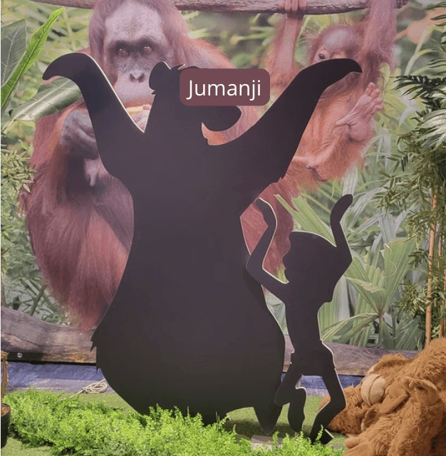 Décor animation et scénographie immersive thème Jungle pour soirée d’entreprise à Bordeaux