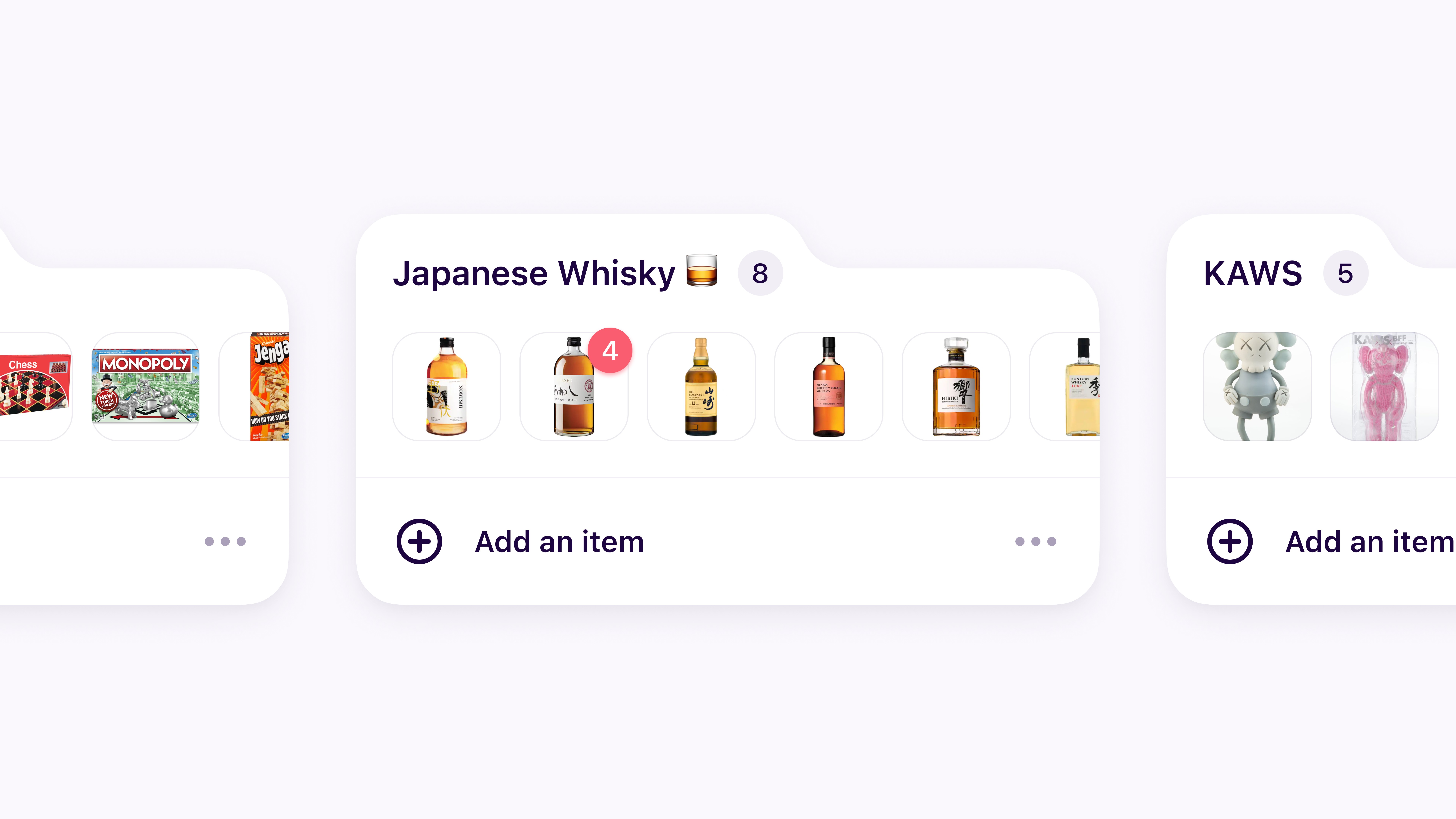 Clean design for folders in latr.app