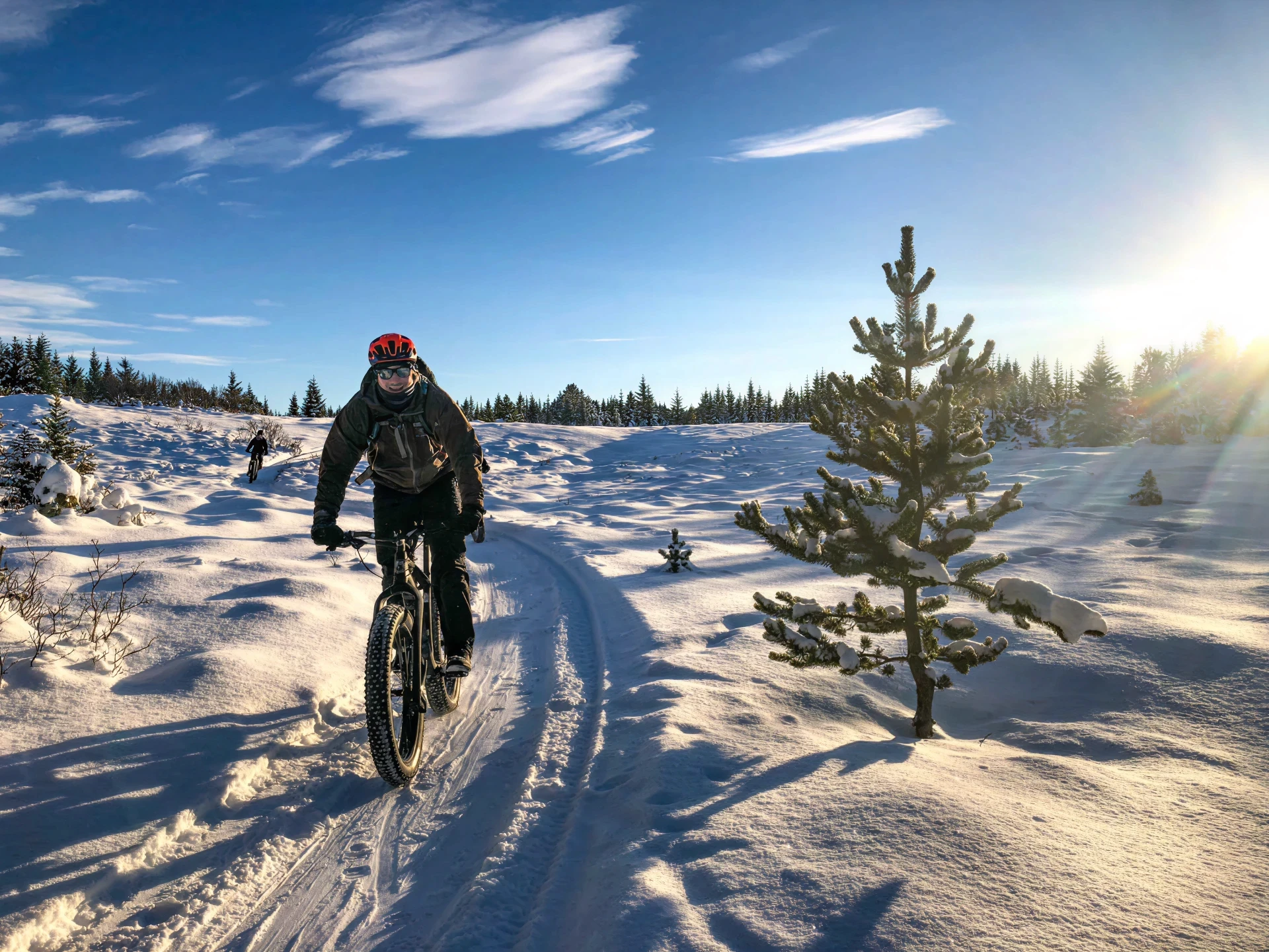 Magne riding Fatbike