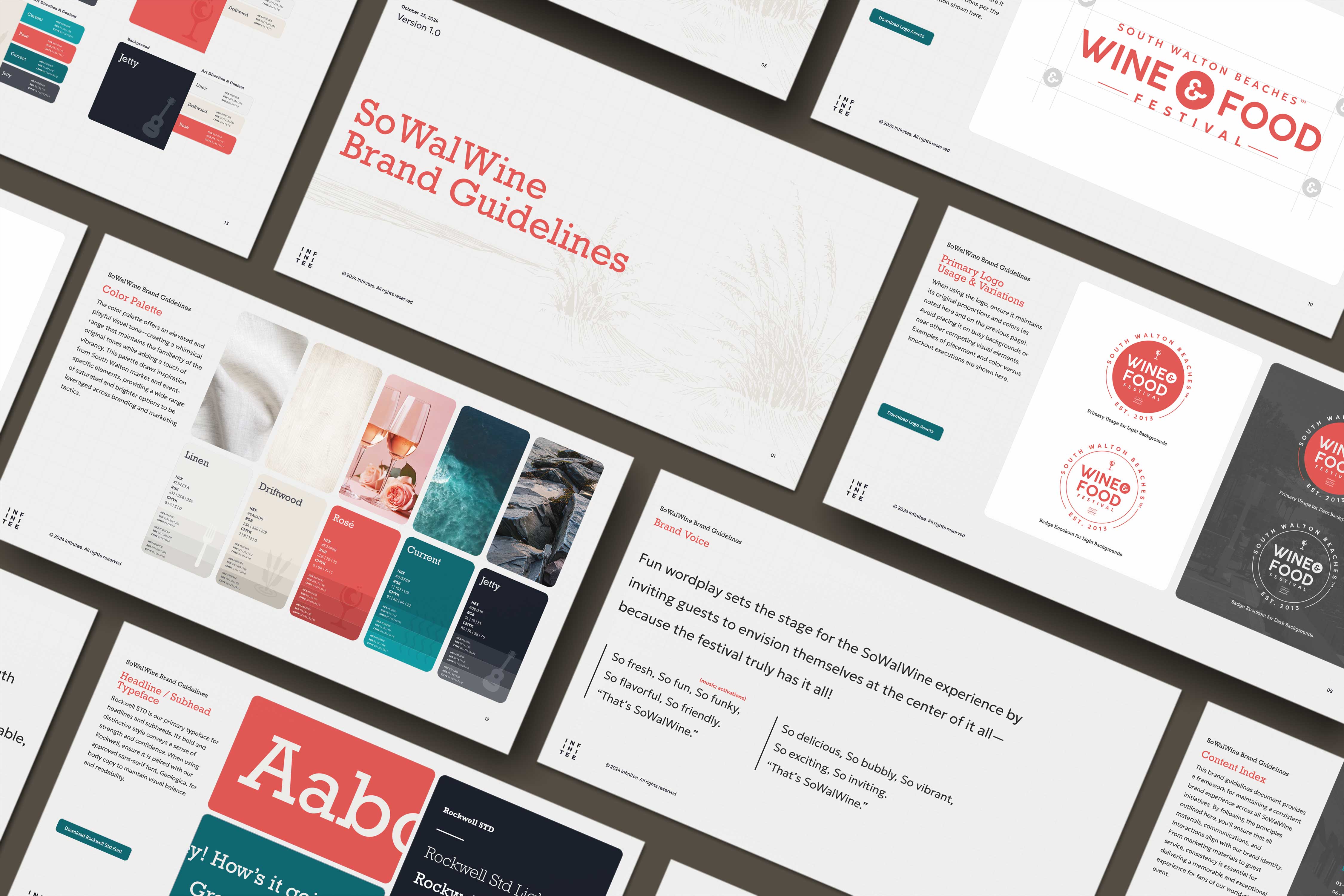 The Brand Operating System. A comprehensive digital guideline suite defining color, typography, voice, and much more. This centralized framework empowered internal teams and external vendors to produce hundreds of consistent assets, ensuring brand integrity at scale.