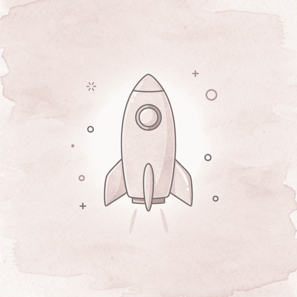  Rocket icon representing maximized potential and opportunities