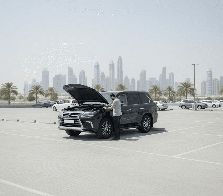 carverify inspector checking car