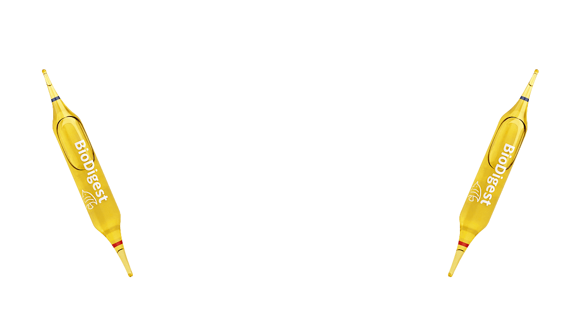 Bottle of skin care product