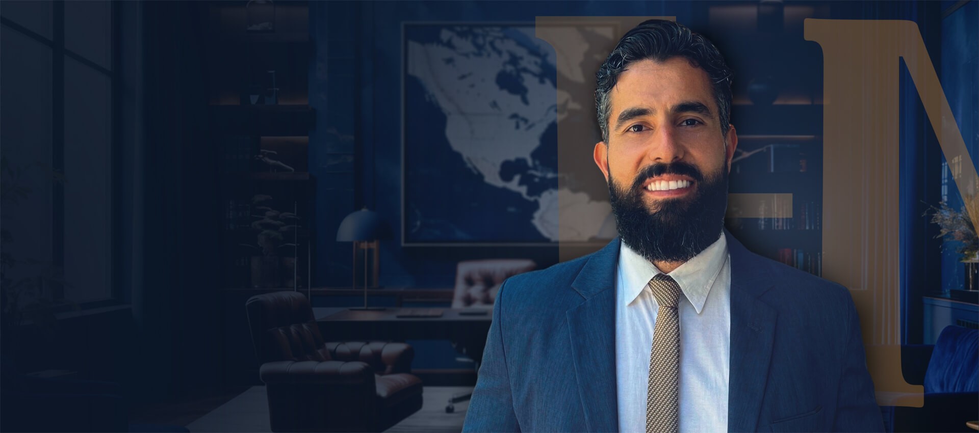 Hero - Hugo em um escritório de advocacia