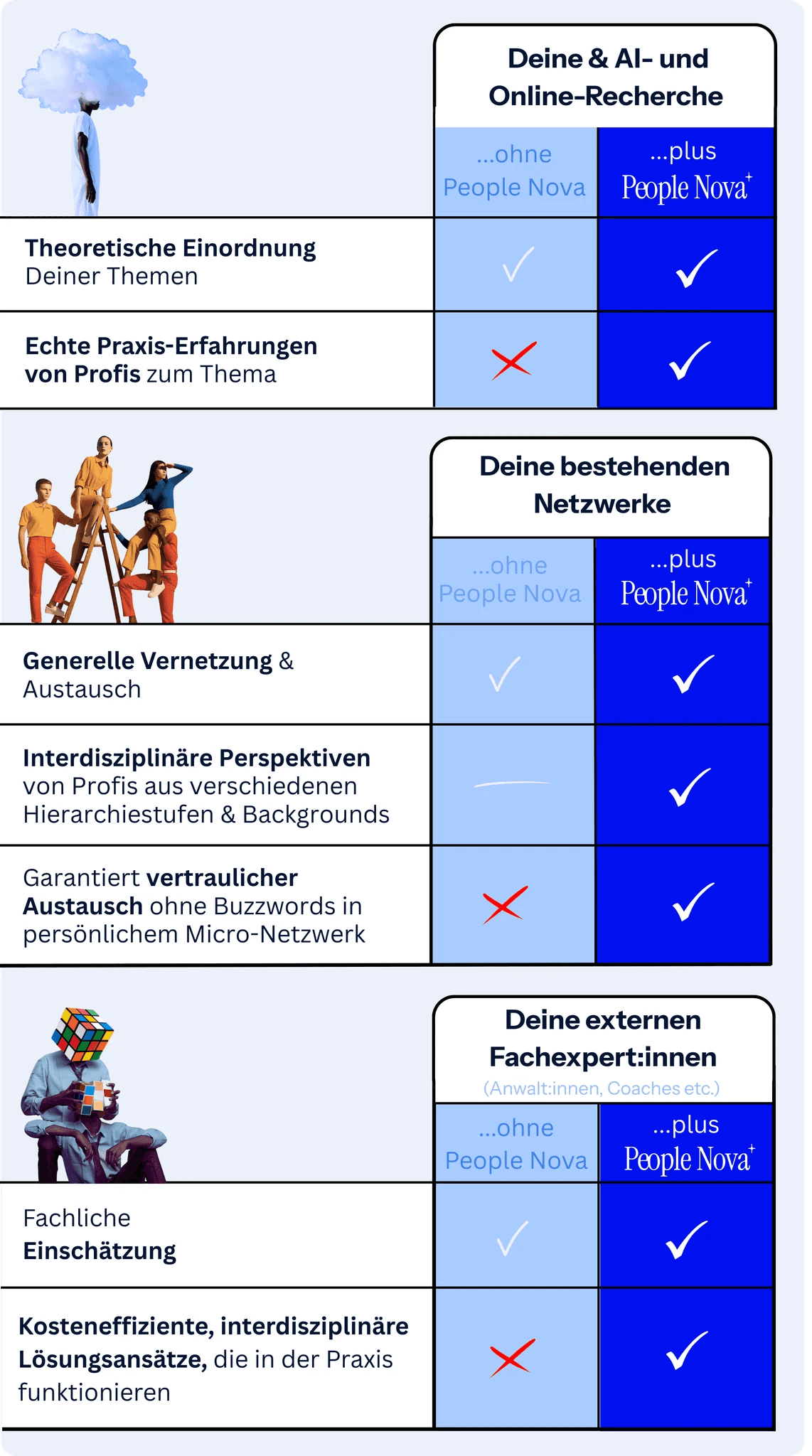 A young person with curly hair smiles at the camera while sitting in front of a laptop against a dark background.
