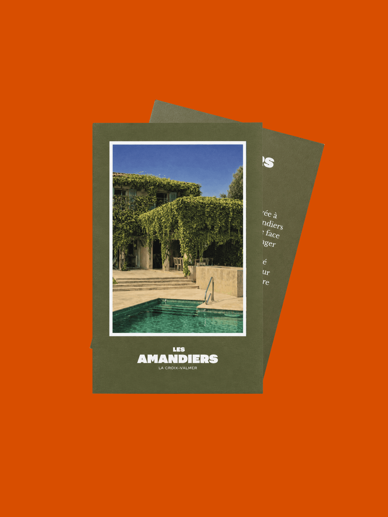 Carte de visite personnalisée, maison hotelière