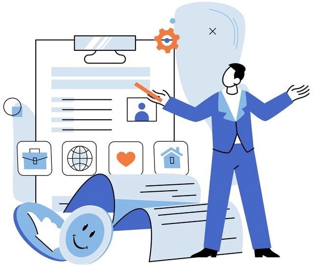 Templates of Performance Improvement Plans (PIPs) displayed on a computer screen.