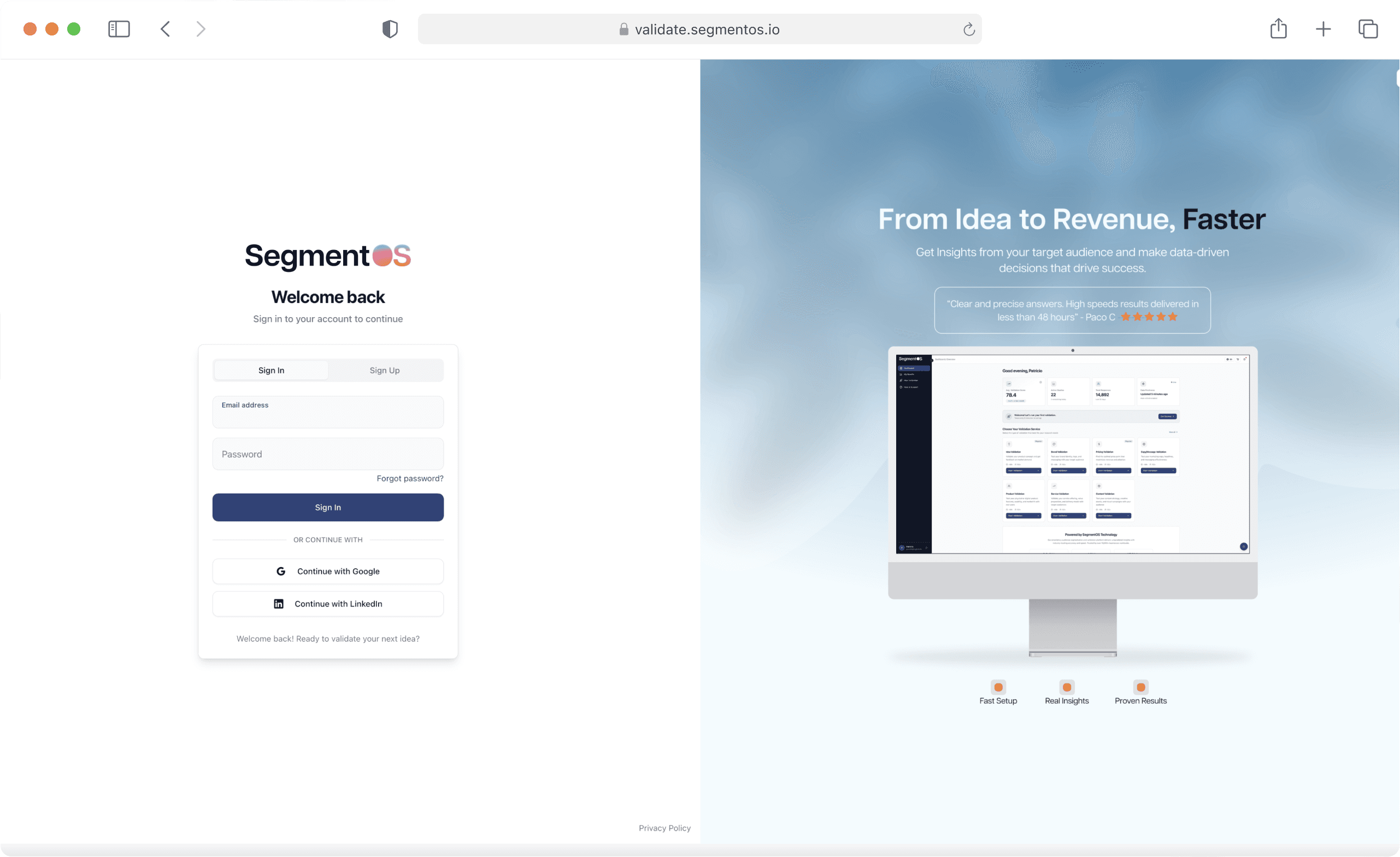 Screenshot of the Klaro Comply compliance dashboard, showing AI-powered insights, key metrics like risk score, and compliance playbooks.