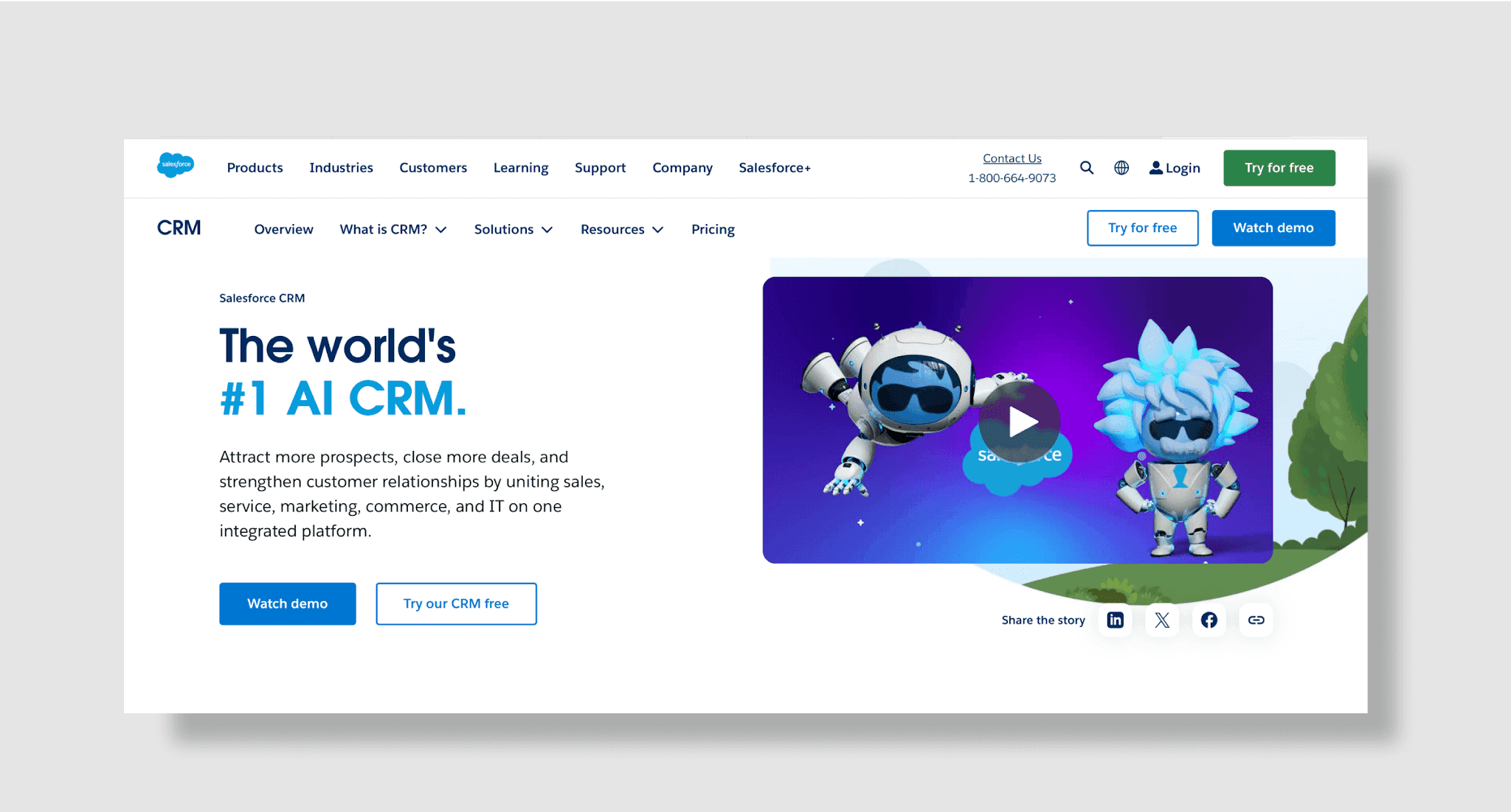 Salesforce Homepage