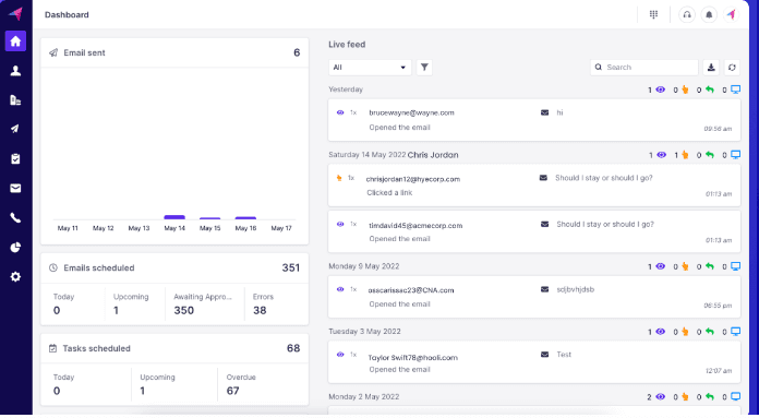 Klenty Advanced Analytics and Reporting